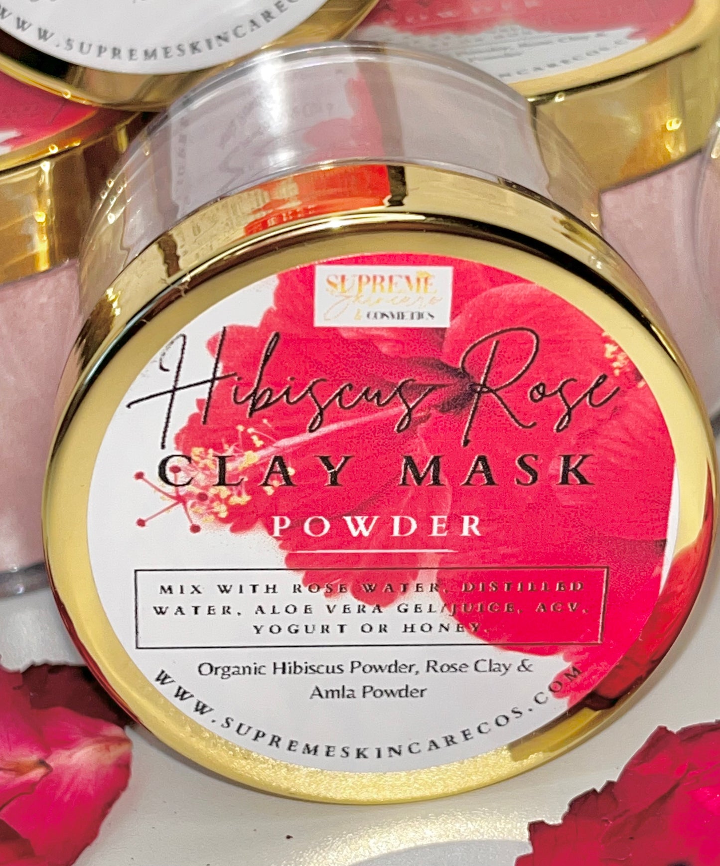 Hibiscus Rose Clay Mask