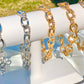 Metal Chain Linked Bracelet