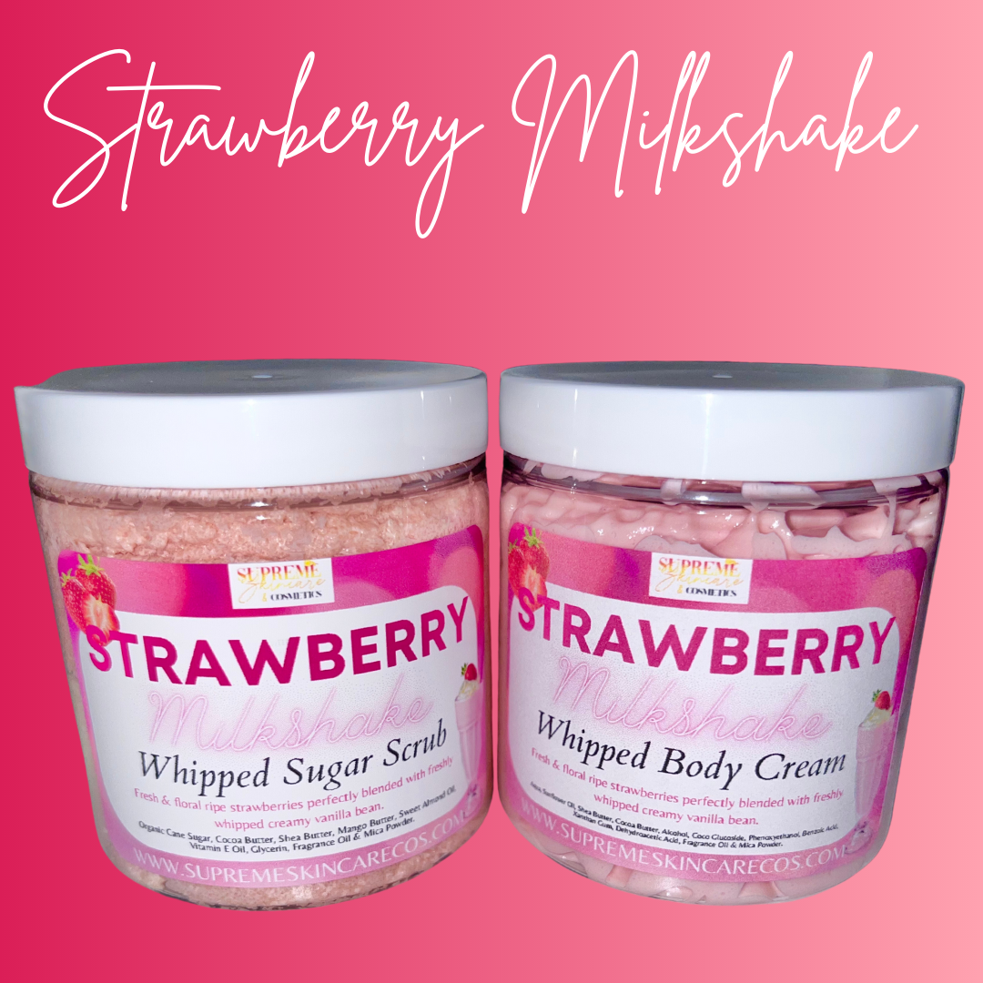 Strawberry Milkshake Body Care Set