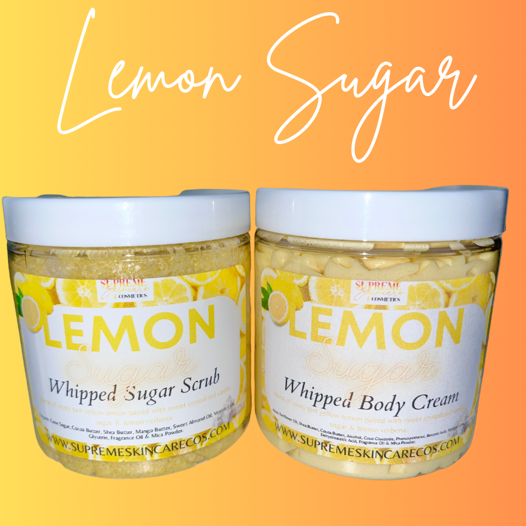 Lemon Sugar Body Care Set