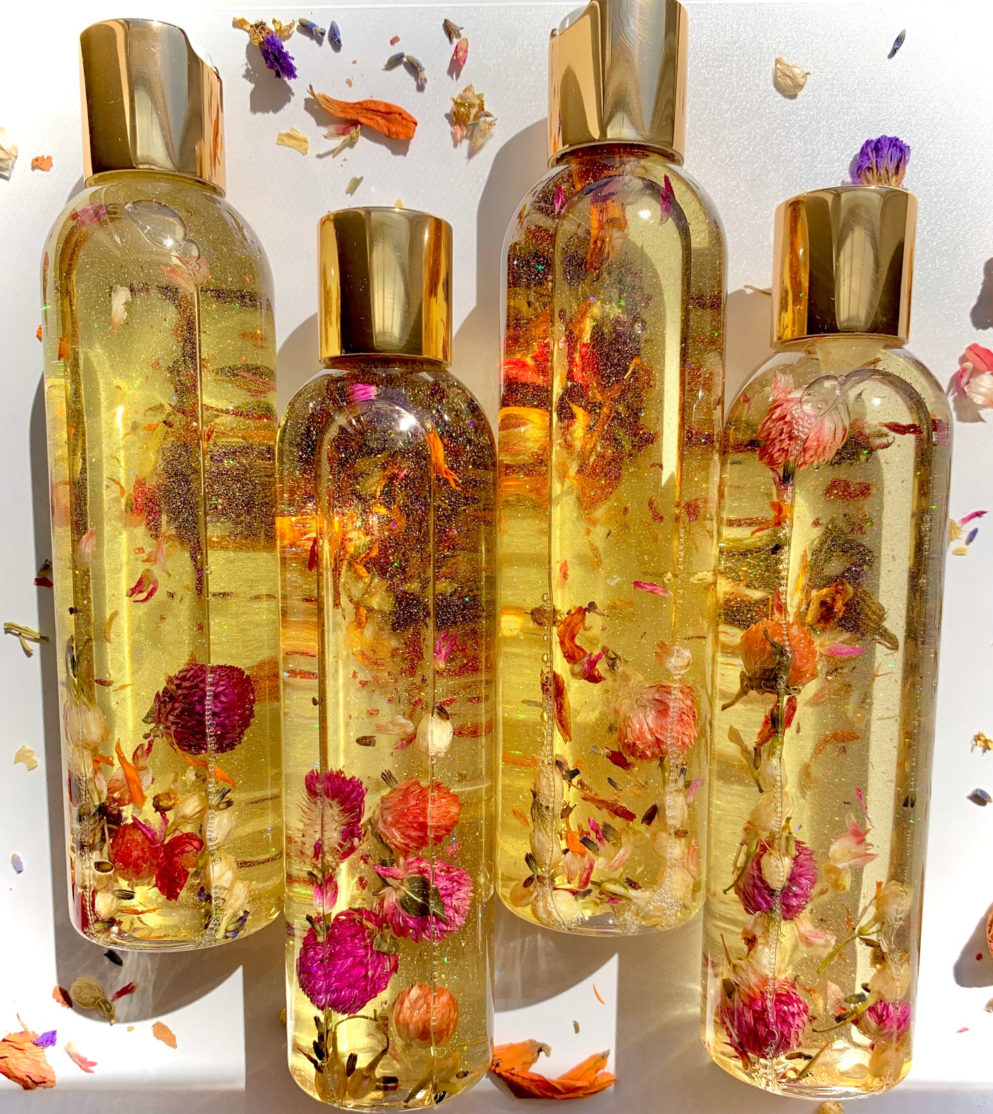 Floral Infused Body Shimmer Oil