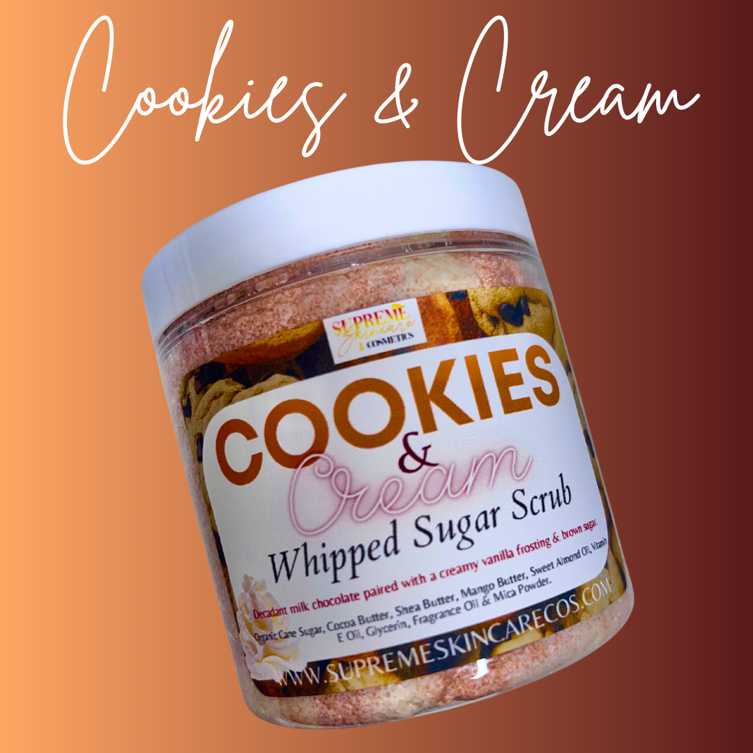 Cookies & Cream Whipped Sugar Scrub