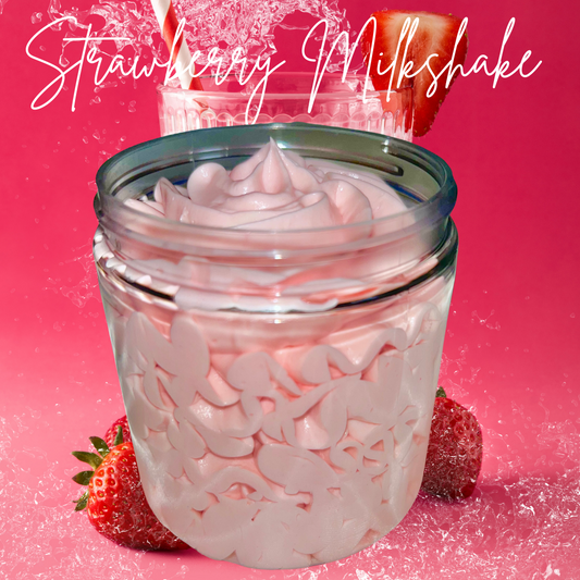 Strawberry Milkshake Whipped Body Cream